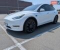Белый Тесла Model Y, объемом двигателя 0 л и пробегом 45 тыс. км за 27500 $, фото 1 на Automoto.ua