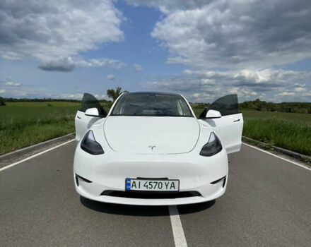 Белый Тесла Model Y, объемом двигателя 0 л и пробегом 76 тыс. км за 24900 $, фото 36 на Automoto.ua