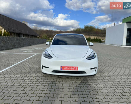 Тесла Model Y 2022 у Калиновке на Automoto.ua Білий Тесла Model Y, об'ємом двигуна 0 л та пробігом 50 тис. км за 24700 $, фото 1 на Automoto.ua