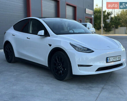 Белый Тесла Model Y, объемом двигателя 0 л и пробегом 55 тыс. км за 23900 $, фото 4 на Automoto.ua