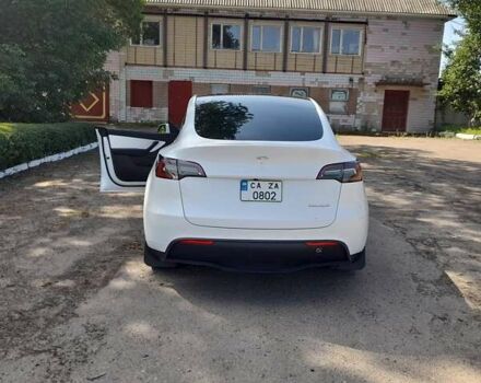 Белый Тесла Model Y, объемом двигателя 0 л и пробегом 7 тыс. км за 33500 $, фото 1 на Automoto.ua