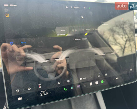 Білий Тесла Model Y, об'ємом двигуна 0 л та пробігом 100 тис. км за 23999 $, фото 18 на Automoto.ua