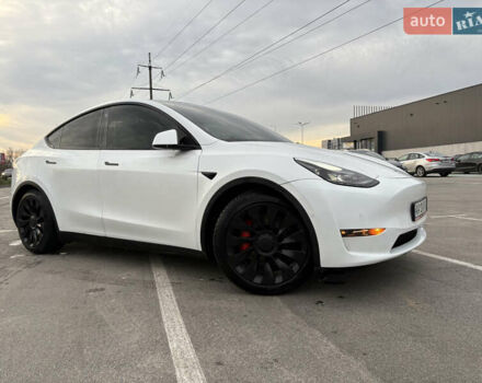 Білий Тесла Model Y, об'ємом двигуна 0 л та пробігом 65 тис. км за 29500 $, фото 9 на Automoto.ua