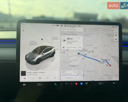 Білий Тесла Model Y, об'ємом двигуна 0 л та пробігом 53 тис. км за 28000 $, фото 26 на Automoto.ua