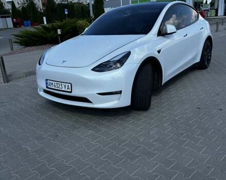 Белый Тесла Model Y, объемом двигателя 0 л и пробегом 59 тыс. км за 27999 $, фото 6 на Automoto.ua