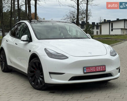 Білий Тесла Model Y, об'ємом двигуна 0 л та пробігом 115 тис. км за 25800 $, фото 21 на Automoto.ua