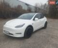 Білий Тесла Model Y, об'ємом двигуна 0 л та пробігом 45 тис. км за 21500 $, фото 1 на Automoto.ua