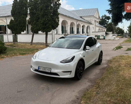 Білий Тесла Model Y, об'ємом двигуна 0 л та пробігом 80 тис. км за 33000 $, фото 2 на Automoto.ua