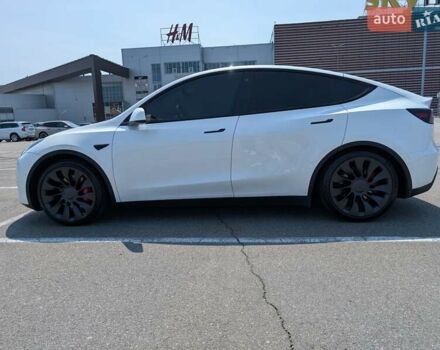 Белый Тесла Model Y, объемом двигателя 0 л и пробегом 39 тыс. км за 29500 $, фото 8 на Automoto.ua