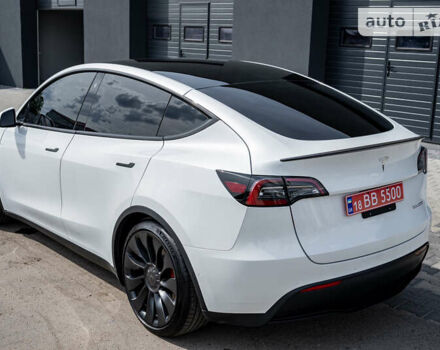 Белый Тесла Model Y, объемом двигателя 0 л и пробегом 10 тыс. км за 27900 $, фото 9 на Automoto.ua