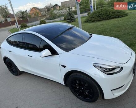 Белый Тесла Model Y, объемом двигателя 0 л и пробегом 59 тыс. км за 28800 $, фото 52 на Automoto.ua