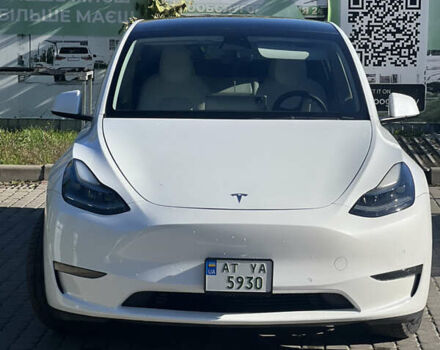 Белый Тесла Model Y, объемом двигателя 0 л и пробегом 69 тыс. км за 25900 $, фото 2 на Automoto.ua
