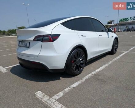 Белый Тесла Model Y, объемом двигателя 0 л и пробегом 39 тыс. км за 29500 $, фото 5 на Automoto.ua