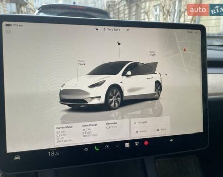 Белый Тесла Model Y, объемом двигателя 0 л и пробегом 17 тыс. км за 28600 $, фото 14 на Automoto.ua
