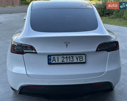 Белый Тесла Model Y, объемом двигателя 0 л и пробегом 55 тыс. км за 27999 $, фото 3 на Automoto.ua
