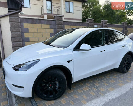 Белый Тесла Model Y, объемом двигателя 0 л и пробегом 38 тыс. км за 28900 $, фото 15 на Automoto.ua