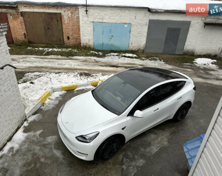 Белый Тесла Model Y, объемом двигателя 0 л и пробегом 38 тыс. км за 44900 $, фото 8 на Automoto.ua