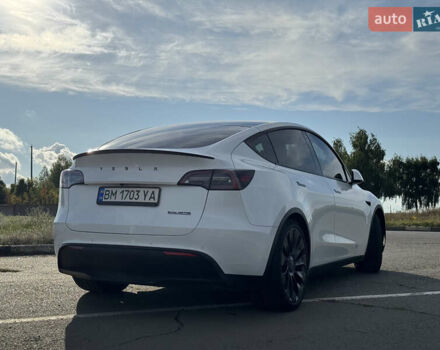 Белый Тесла Model Y, объемом двигателя 0 л и пробегом 51 тыс. км за 31000 $, фото 9 на Automoto.ua