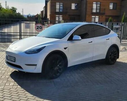 Белый Тесла Model Y, объемом двигателя 0 л и пробегом 62 тыс. км за 25950 $, фото 2 на Automoto.ua