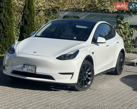 Белый Тесла Model Y, объемом двигателя 0 л и пробегом 69 тыс. км за 25900 $, фото 10 на Automoto.ua