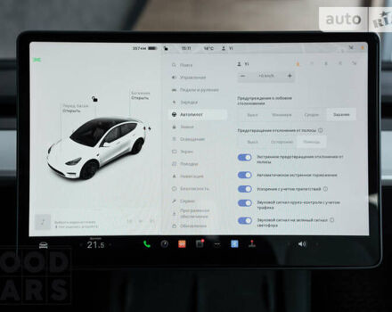 Белый Тесла Model Y, объемом двигателя 0 л и пробегом 37 тыс. км за 41800 $, фото 38 на Automoto.ua