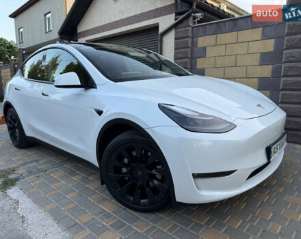 Белый Тесла Model Y, объемом двигателя 0 л и пробегом 38 тыс. км за 28900 $, фото 24 на Automoto.ua