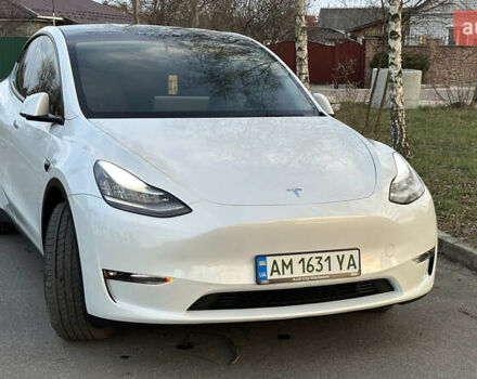 Белый Тесла Model Y, объемом двигателя 0 л и пробегом 55 тыс. км за 30500 $, фото 24 на Automoto.ua