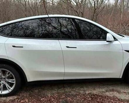 Белый Тесла Model Y, объемом двигателя 0 л и пробегом 51 тыс. км за 38300 $, фото 7 на Automoto.ua