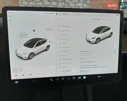 Белый Тесла Model Y, объемом двигателя 0 л и пробегом 71 тыс. км за 23200 $, фото 22 на Automoto.ua