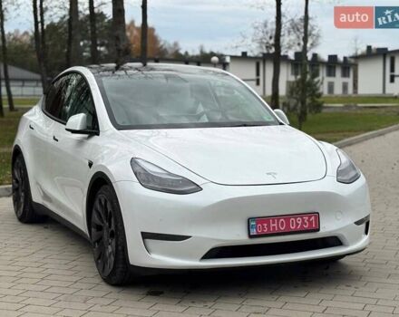 Білий Тесла Model Y, об'ємом двигуна 0 л та пробігом 117 тис. км за 23500 $, фото 3 на Automoto.ua