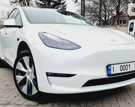 Белый Тесла Model Y, объемом двигателя 0 л и пробегом 48 тыс. км за 41800 $, фото 31 на Automoto.ua