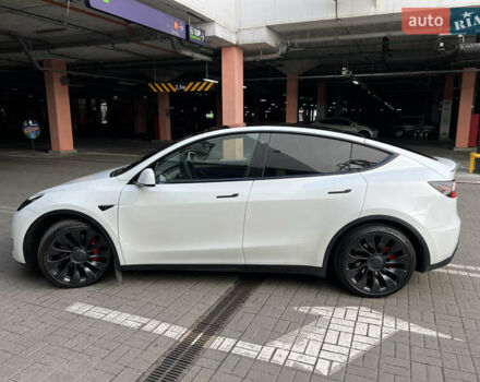 Белый Тесла Model Y, объемом двигателя 0 л и пробегом 32 тыс. км за 31900 $, фото 11 на Automoto.ua