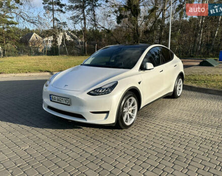 Білий Тесла Model Y, об'ємом двигуна 0 л та пробігом 44 тис. км за 28900 $, фото 2 на Automoto.ua
