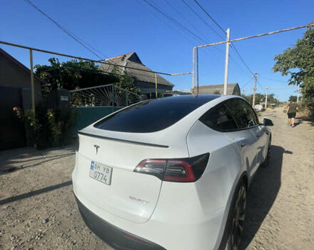 Белый Тесла Model Y, объемом двигателя 0 л и пробегом 52 тыс. км за 25500 $, фото 6 на Automoto.ua