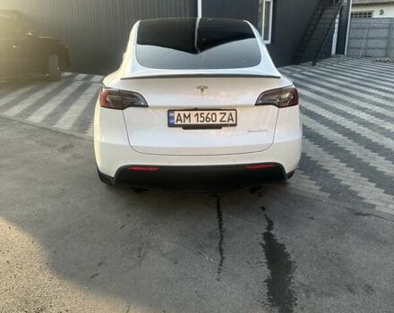 Белый Тесла Model Y, объемом двигателя 0 л и пробегом 25 тыс. км за 35500 $, фото 42 на Automoto.ua