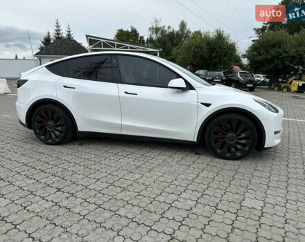 Білий Тесла Model Y, об'ємом двигуна 0 л та пробігом 49 тис. км за 32500 $, фото 9 на Automoto.ua