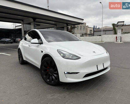Білий Тесла Model Y, об'ємом двигуна 0 л та пробігом 38 тис. км за 28500 $, фото 3 на Automoto.ua