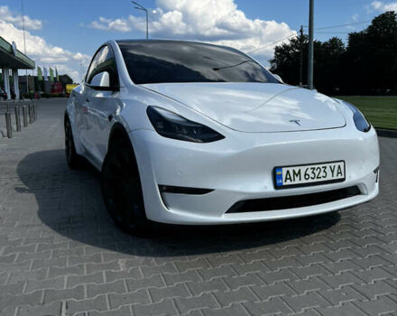 Белый Тесла Model Y, объемом двигателя 0 л и пробегом 59 тыс. км за 27999 $, фото 3 на Automoto.ua