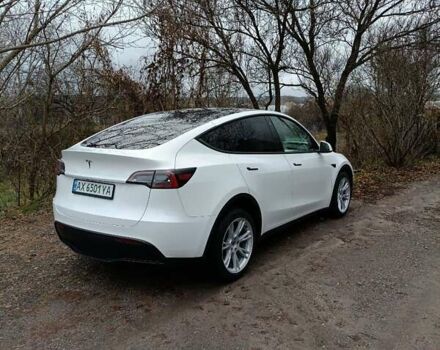 Белый Тесла Model Y, объемом двигателя 0 л и пробегом 52 тыс. км за 29000 $, фото 7 на Automoto.ua