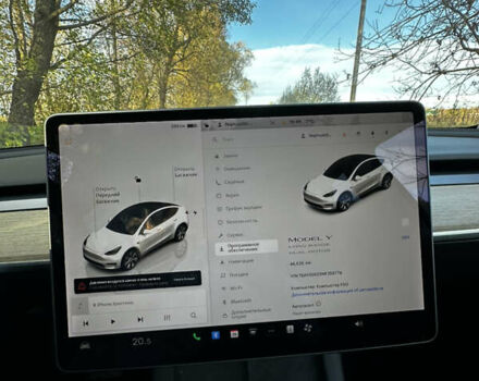 Белый Тесла Model Y, объемом двигателя 0 л и пробегом 46 тыс. км за 26150 $, фото 11 на Automoto.ua