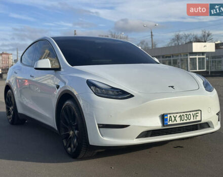 Білий Тесла Model Y, об'ємом двигуна 0 л та пробігом 53 тис. км за 28000 $, фото 9 на Automoto.ua