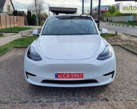 Білий Тесла Model Y, об'ємом двигуна 0 л та пробігом 10 тис. км за 30000 $, фото 1 на Automoto.ua