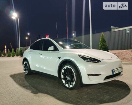 Белый Тесла Model Y, объемом двигателя 0 л и пробегом 22 тыс. км за 34700 $, фото 8 на Automoto.ua