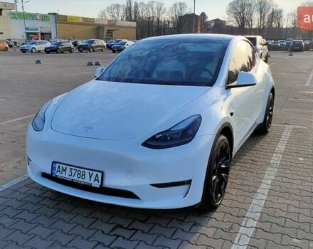 Белый Тесла Model Y, объемом двигателя 0 л и пробегом 10 тыс. км за 33500 $, фото 8 на Automoto.ua