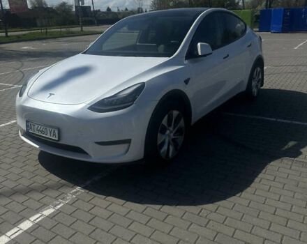 Белый Тесла Model Y, объемом двигателя 0 л и пробегом 32 тыс. км за 27199 $, фото 12 на Automoto.ua