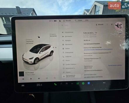 Тесла Model Y 2023 в Тернополе на Automoto.ua Белый Тесла Model Y, объемом двигателя 0 л и пробегом 36 тыс. км за 28000 $, фото 12 на Automoto.ua