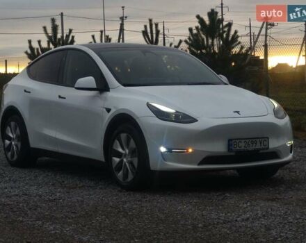 Белый Тесла Model Y, объемом двигателя 0 л и пробегом 39 тыс. км за 26800 $, фото 4 на Automoto.ua
