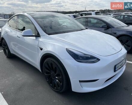 Белый Тесла Model Y, объемом двигателя 0 л и пробегом 4 тыс. км за 29800 $, фото 28 на Automoto.ua