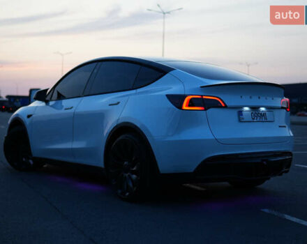 Білий Тесла Model Y, об'ємом двигуна 0 л та пробігом 48 тис. км за 34300 $, фото 7 на Automoto.ua