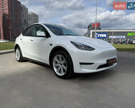 Белый Тесла Model Y, объемом двигателя 0 л и пробегом 17 тыс. км за 25999 $, фото 1 на Automoto.ua